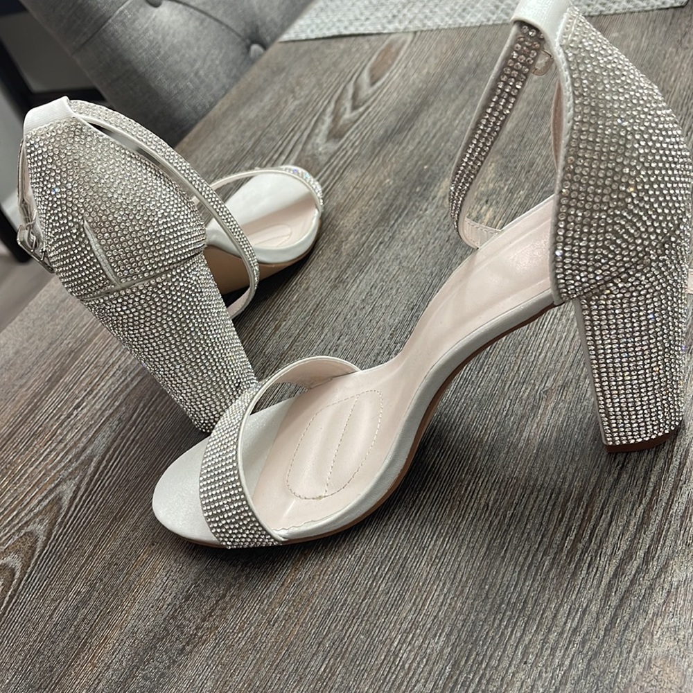 Davids Bridal Studio height heels